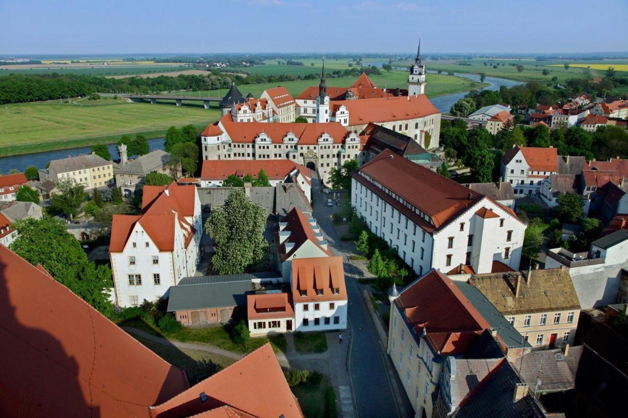 Altstadt-Ferienwohnung-Torgau Buitenkant foto